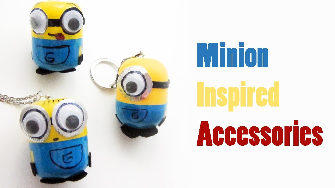 How to make "Despicable Me" - "Minion inspired accessories" - Recycling