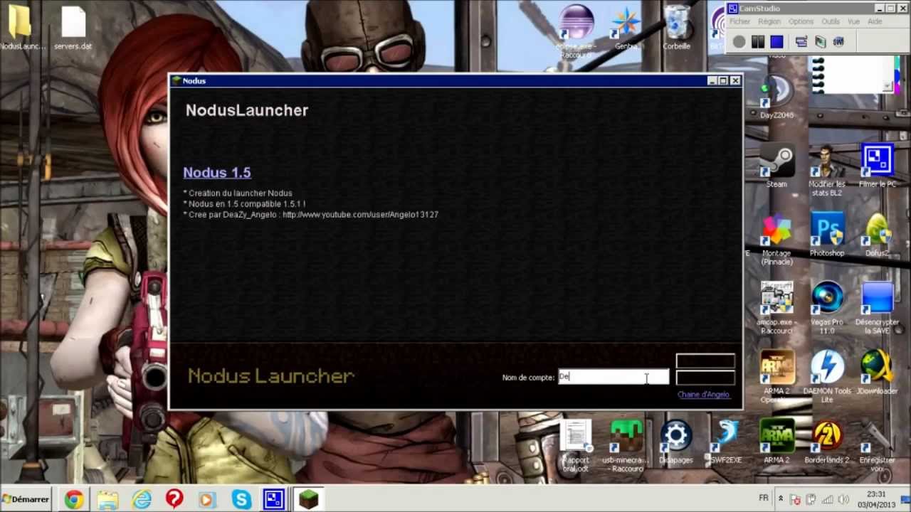 Minecraft | Nodus Client Launcher | Working! | 1.5.1 - YouTube