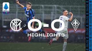 INTER 0-0 FIORENTINA | HIGHLIGHTS | Rain, big saves and missed chances ❌⚫🔵?