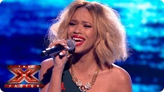 Tamera Foster sings The Voice Within by Christina Aguilera - Live Week 8 - The X Factor 2013