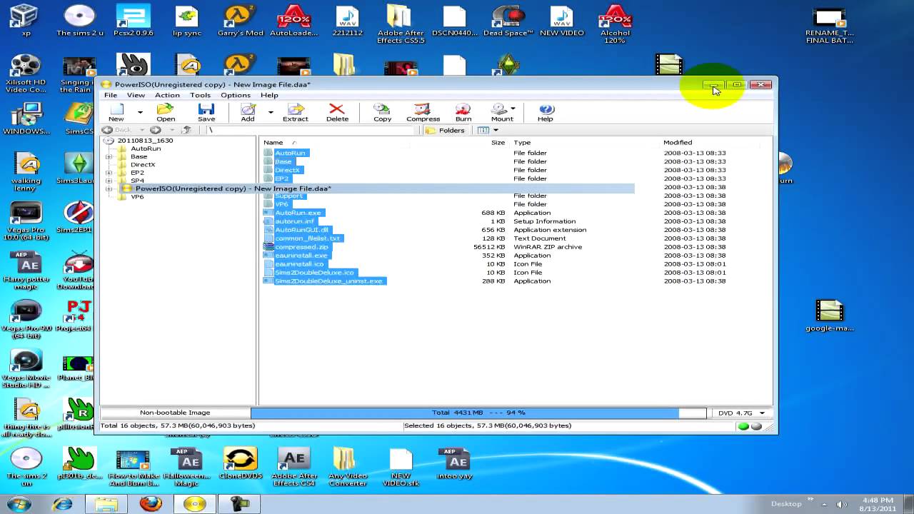How to Make And Burn Bootable Iso files for Pc game with power Iso