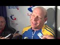 2011 Tim Hortons Brier - Draw 17 Media Scrum