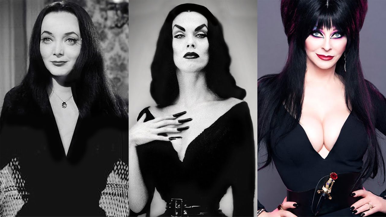 Похожие на Morticia, Vampira & Elvira видео.