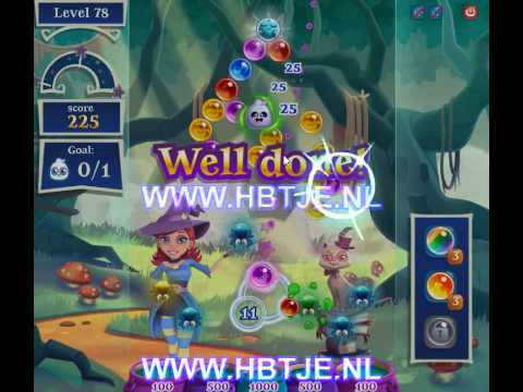 Bubble Witch Saga 2 level 78