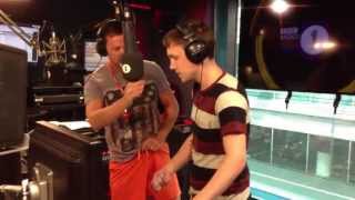 Scott Mills and Chris Stark Pour Ice Down Their Pants...