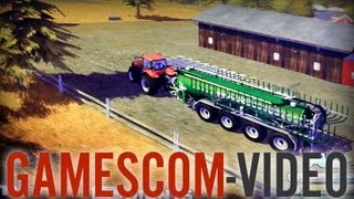 GAMESCOM 2013: Konsolenversion und Titanium Addon vom Landwirtschafts-Simulator 2013