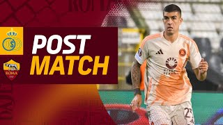 GIANLUCA MANCINI | INTERVISTA POST UNION SG-ROMA