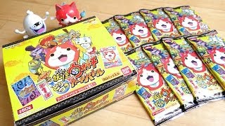 ウルトラレアをコンプできるか!?【後編】妖怪ウォッチ とりつきカードバトル ブースターパック 14パック開封レビュー！箱買いアソート確認 スーパーレア オロチ キュウビ 犬神 ふじみ御前