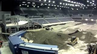 UCI BMX Worlds 2013 Track Build