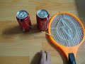 Electric Fly Swatter + Coke can = Franklin's bell