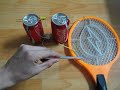 Electric Fly Swatter + Coke can = Franklin's bell