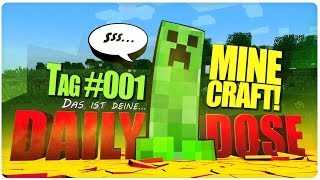 #01 Daily Dose: MINECRAFT [Deutsch] [HD] Neue Welt, neue Pläne, neue Kühe