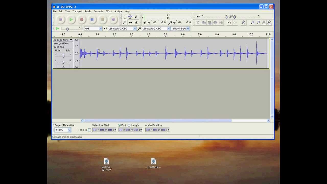 Using Audacity to Convert Files from Stereo to Mono YouTube