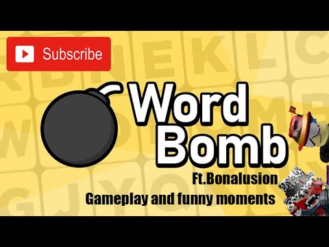 Roblox Word Bomb Gameplay And Funny Moments|Ft.Bonalusion