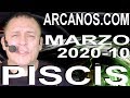 Video Horóscopo Semanal PISCIS  del 1 al 7 Marzo 2020 (Semana 2020-10) (Lectura del Tarot)