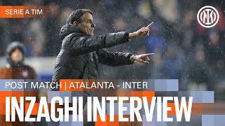 SIMONE INZAGHI INTERVIEW | ATALANTA 1-2 INTER 🎙️⚫🔵??