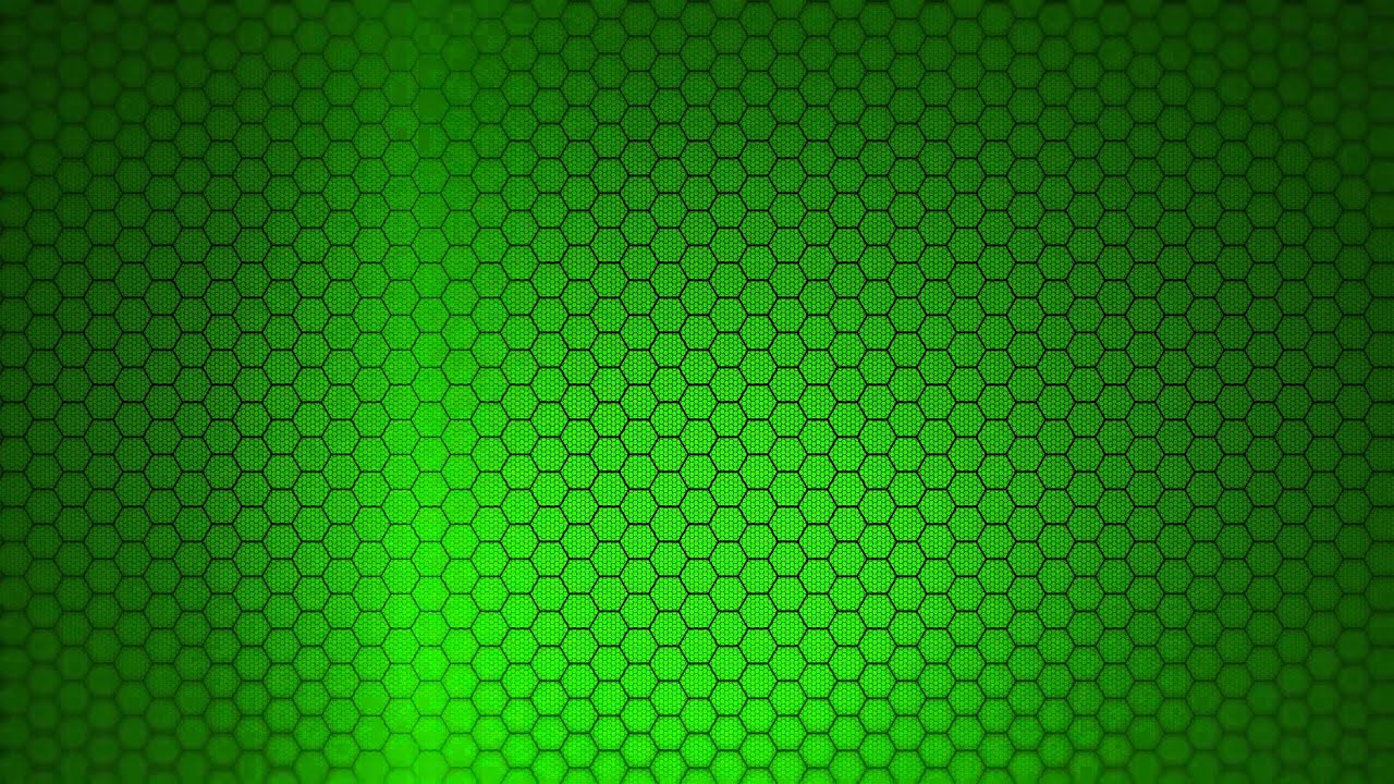 Hexagon Background - Green Screen Animation - YouTube