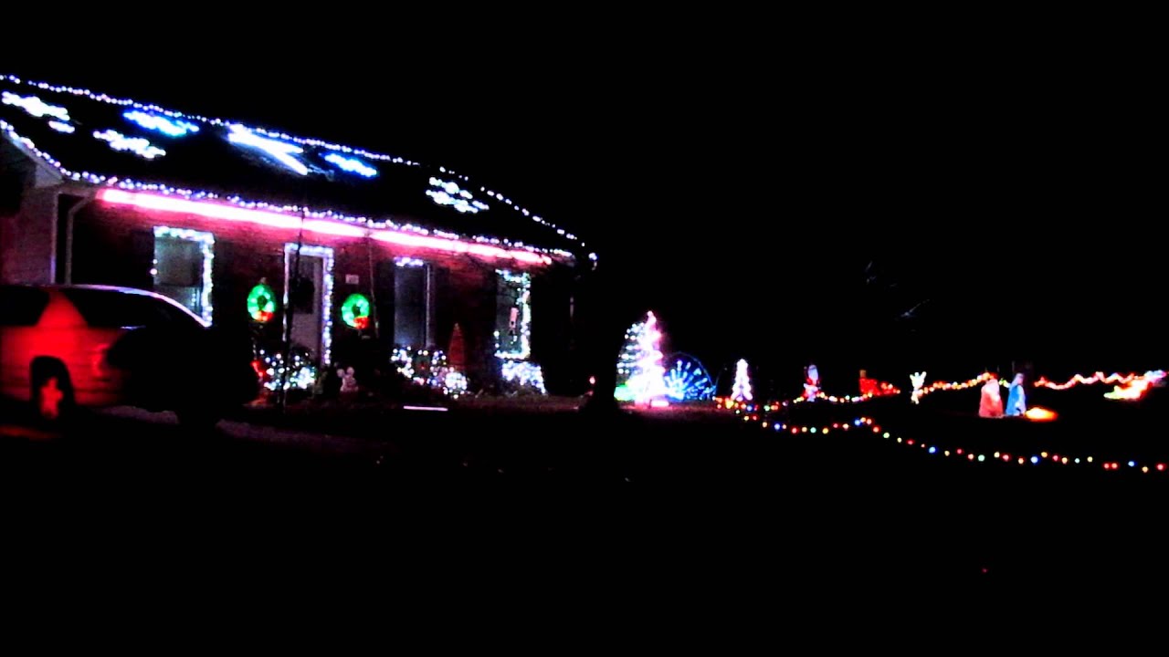 Skrillex ruffneck bass full flex to Christmas lights ( not a Christmas ...