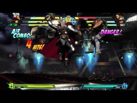 Comic-Con Thor Gameplay - MARVEL VS. CAPCOM 3