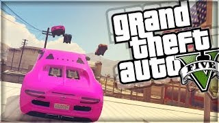 GTA V | The Army Base Race! (GTA 5 Online Funny Moments)