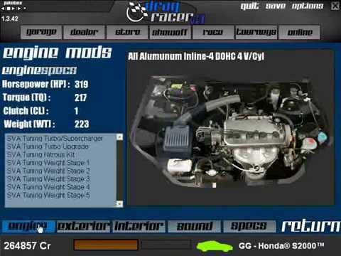 Drag Racer V3 - Honda S2000 - YouTube