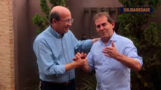 Paulinho da Força visita Votuporanga e é recebido pelo prefeito João Dado