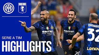 INTER 4-0 GENOA | HIGHLIGHTS | SERIE A 21/22 | Let's celebrate with our fans! 🇮🇹⚫🔵🎉????