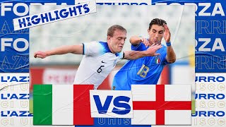 Highlights: Italia-Inghilterra 0-2 - Under 21 (22 settembre 2022)