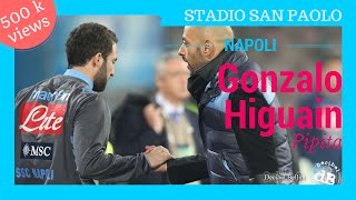 Annuncio primo gol Gonzalo Higuain a Napoli/Anuncio primer gol de Gonzalo Higuaín en Nápoles