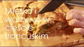 Krokodyl w cieście francuskim