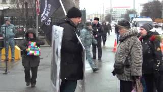 Пикет в поддержку незаконно арестованного Николая Бондарика