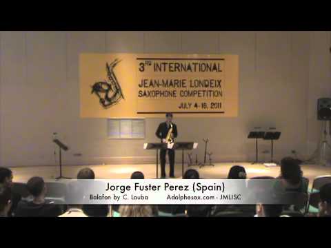 3rd JMLISC: Jorge Fuster Perez (Spain) Balafon by C. Lauba