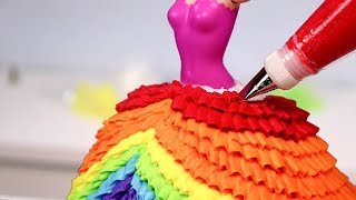 12 increíbles pasteles de vestidos de princesa