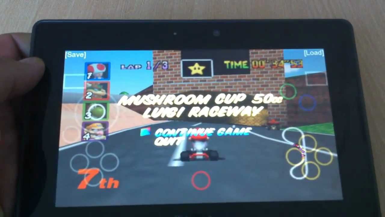 Blackberry Playbook - Nintendo 64 Emulator - Review - YouTube