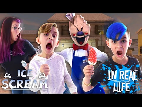 ICE SCREAM Horror Game IN REAL LIFE! Escape Rod's House