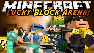 Minecraft Modded Mini-Game : LUCKY BLOCK ARENA!