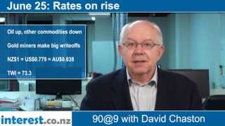 90 seconds at 9 am:Rates on rise (news with David Chaston)