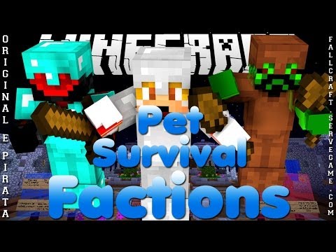Divulgação de Server Minecraft 1.7.8/1.7.9 Factions, Survival e PETs