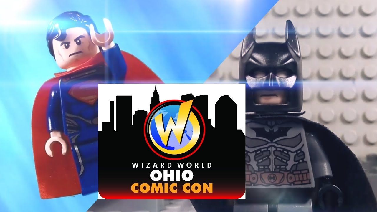 Ohio Comic Con Wizard World Promo Commercial Lego Batman & Superman