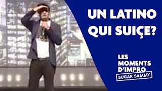 Humour: Sugar Sammy improvise avec un latino qui suiçe?