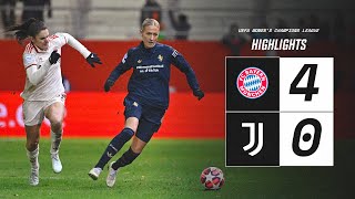 HIGHLIGHTS UWCL | Bayern Munich 4-0 Juventus Women | Matchday 5