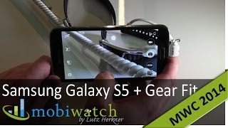 Samsung Galaxy S5 + Gear Fit: Erste Eindrücke von Samsungs Wunderflunder (Test)