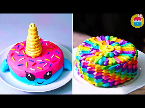 Cake Decorating Ideas | FUN and Easy cake recipes by Nyam Nyam