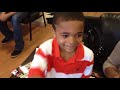 Elijah wins barbershop BACKFLIP contest