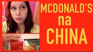 McDONALD'S NA CHINA  | vlog in china #5