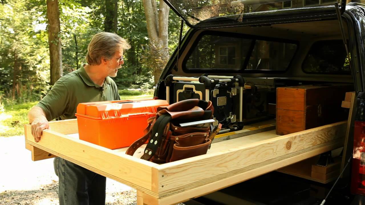 Rolling Truck-Bed Toolbox - YouTube