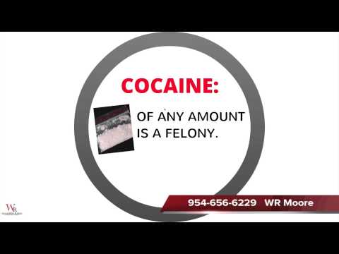 WR Moore Criminal Defense Video on Drug Possession Arrests. Fort Lauderdale Florida.