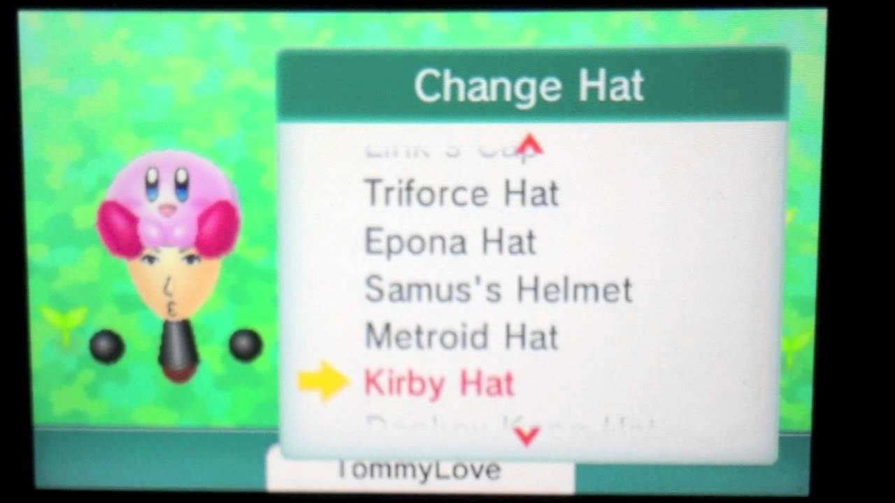 3DS+Mii+Hats Nintendo 3DS Mii Plaza: All hats from Find Mii and Find Mii 2 ...