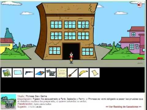Phineas an Ferb Saw Game solucion Parte 1 - YouTube