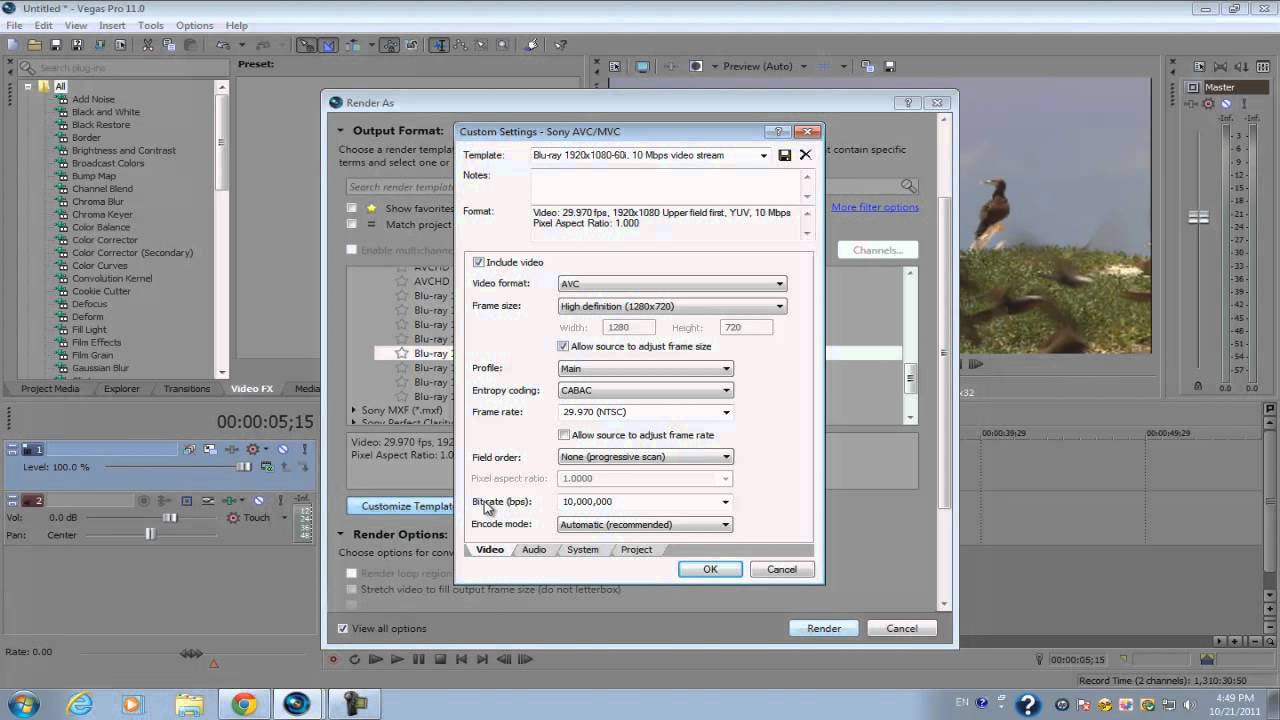 Sony Vegas Pro 11 Tutorial How To Render In 720p Hd | sony vegas pro 11 rendering in full screen 720p or 1080p Sony Vegas Pro 11 Tutorial How To Render In 720p Hd | sony vegas pro 11 rendering in full screen 720p or 1080p